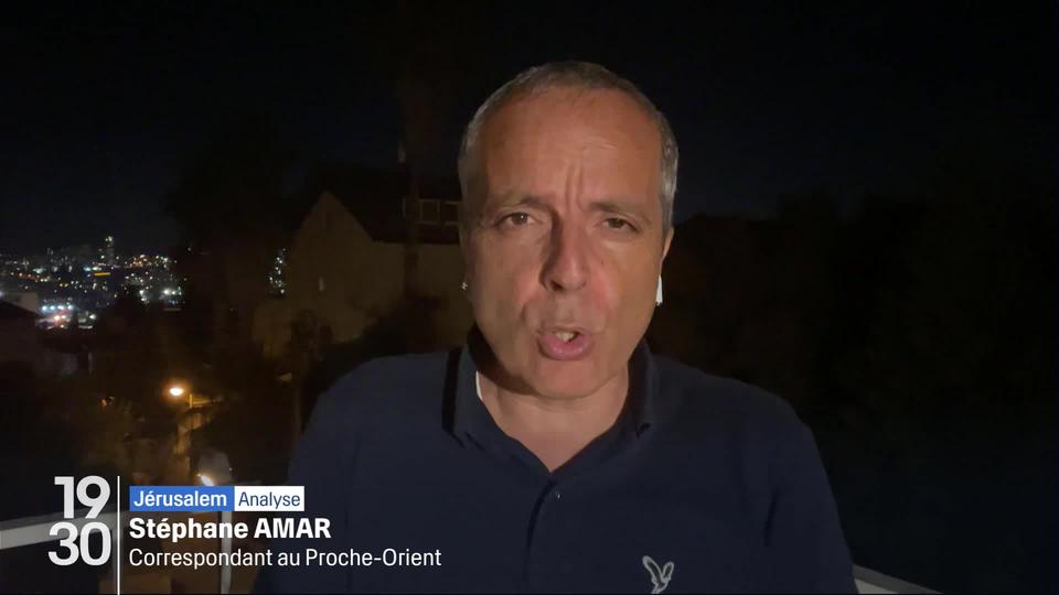 Stéphane Amar, correspondant de la RTS en Israël, fait le point sur la tension croissante au sein de l’État hébreu