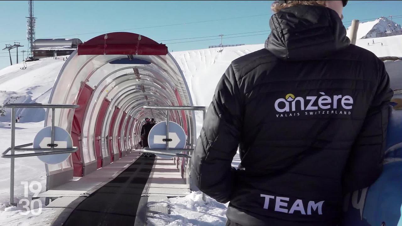 Reportage à Anzère (VS), où le prix de l'abonnement journalier de ski a augmenté de presque 40% en 15 ans