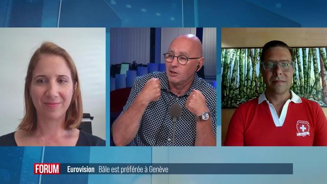 Bâle sera l’hôte du 69e Eurovision: interview de Jean-Marc Richard, Letizia Elia et Adrien Grenier (vidéo)