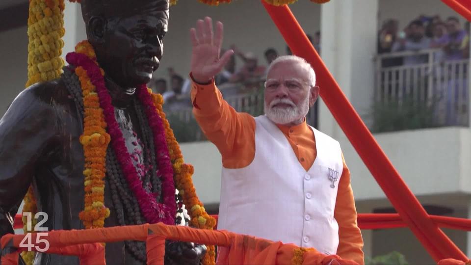 En Inde, le premier ministre Narendra Modi semble assurer d'obtenir un 3ème mandat
