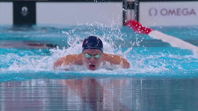 200m 4 nages, finale messieurs: un Léon Marchand (FRA) stratosphérique remporte sa quatrième médaille d'or des Jeux!