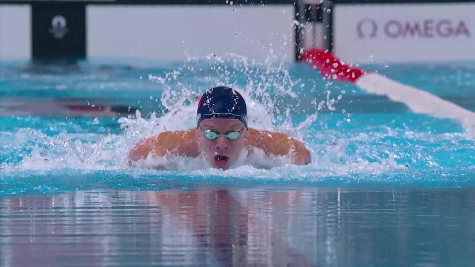 200m 4 nages, finale messieurs: un Léon Marchand (FRA) stratosphérique remporte sa quatrième médaille d'or des Jeux!