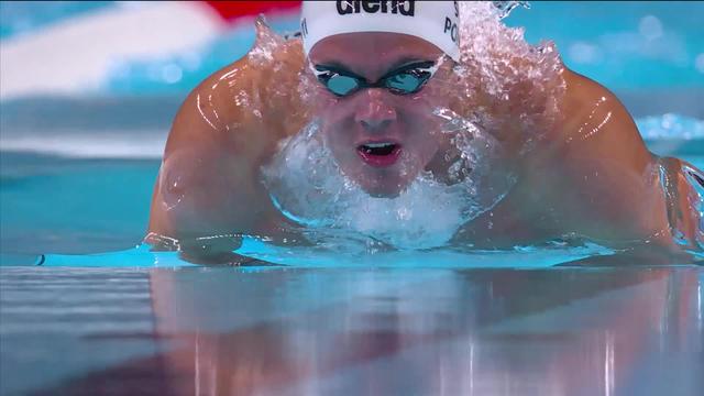 Demi-finales, 200m papillon: Noé Ponti se qualifie en finale et établit un nouveau record suisse lors des JO de Paris