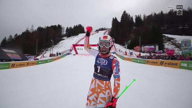 Kranjska Gora (SLO), slalom dames, 2e manche: Petra Vlhova (SVK) s'impose avec plus de 7 dixièmes d'avance