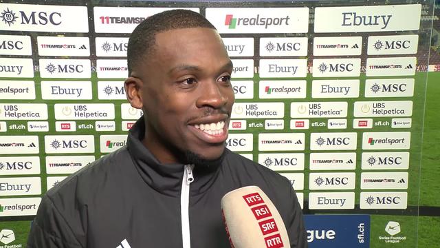 8e journée, Servette - Lausanne (1-0): Dereck Kutesa parle d'un match maîtrisé au micro de la RTS