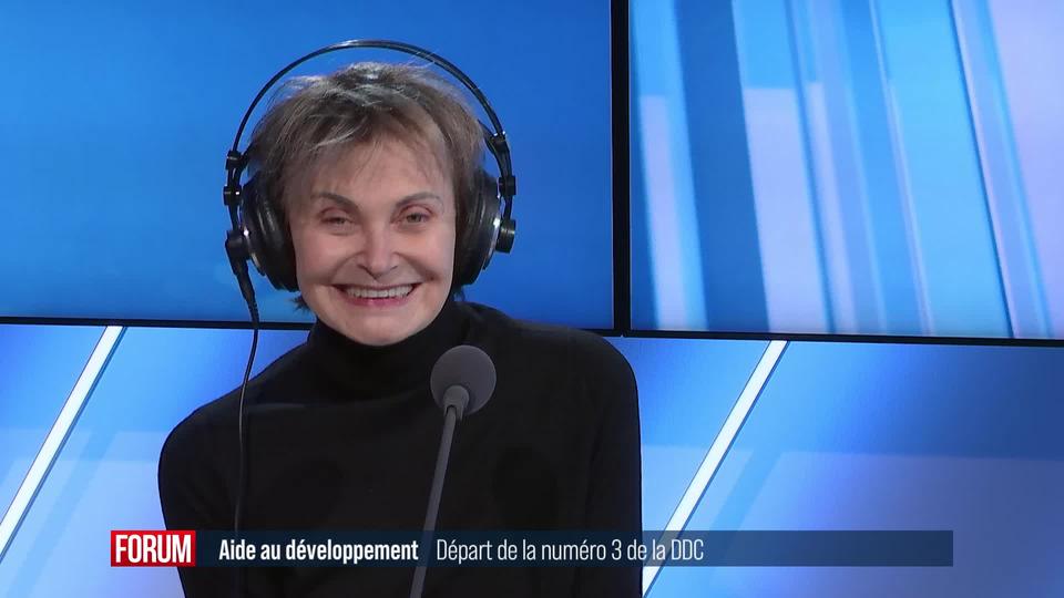 Micheline Calmy-Rey s’exprime sur les révélations concernant le départ d’Andrea Studer