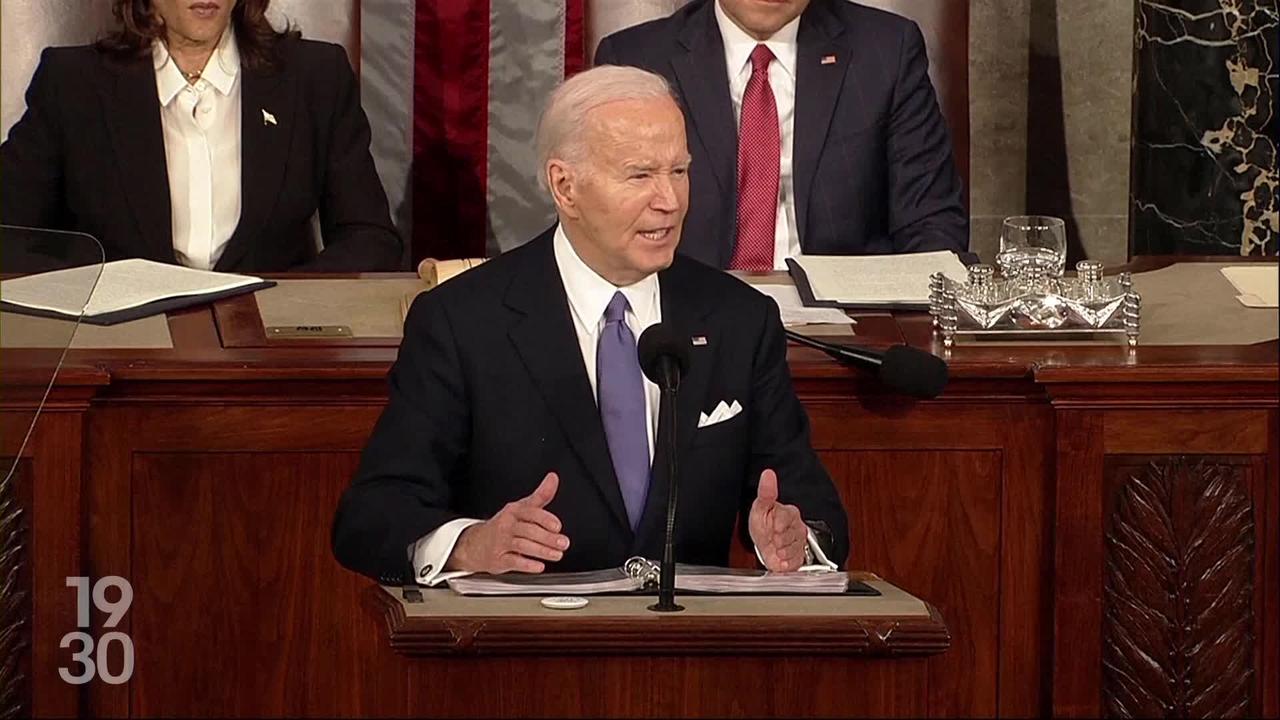 Dans son discours sur l’état de l’union, Joe Biden s’en prend avec férocité à son rival Donald Trump