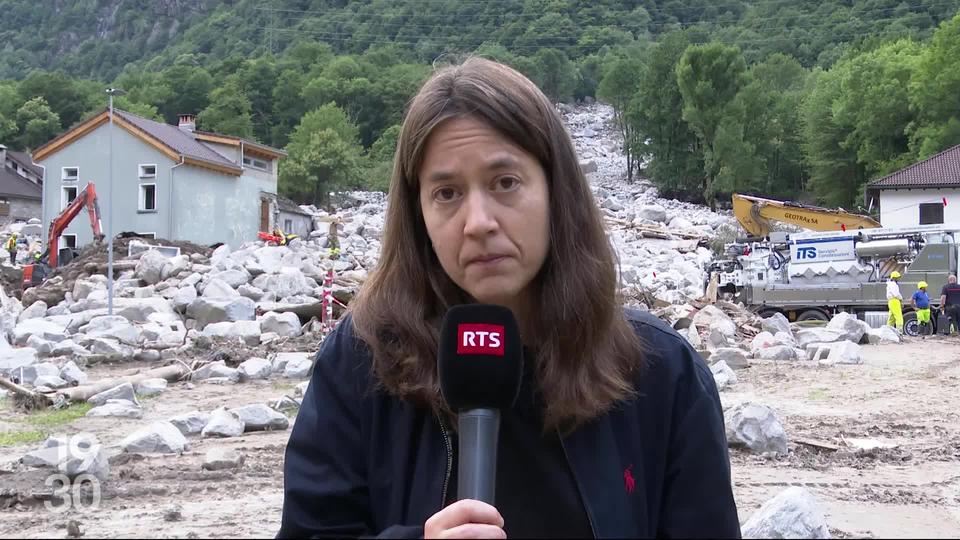 Glissement de terrain dans les Grisons : le point sur la situation avec Séverine Ambrus