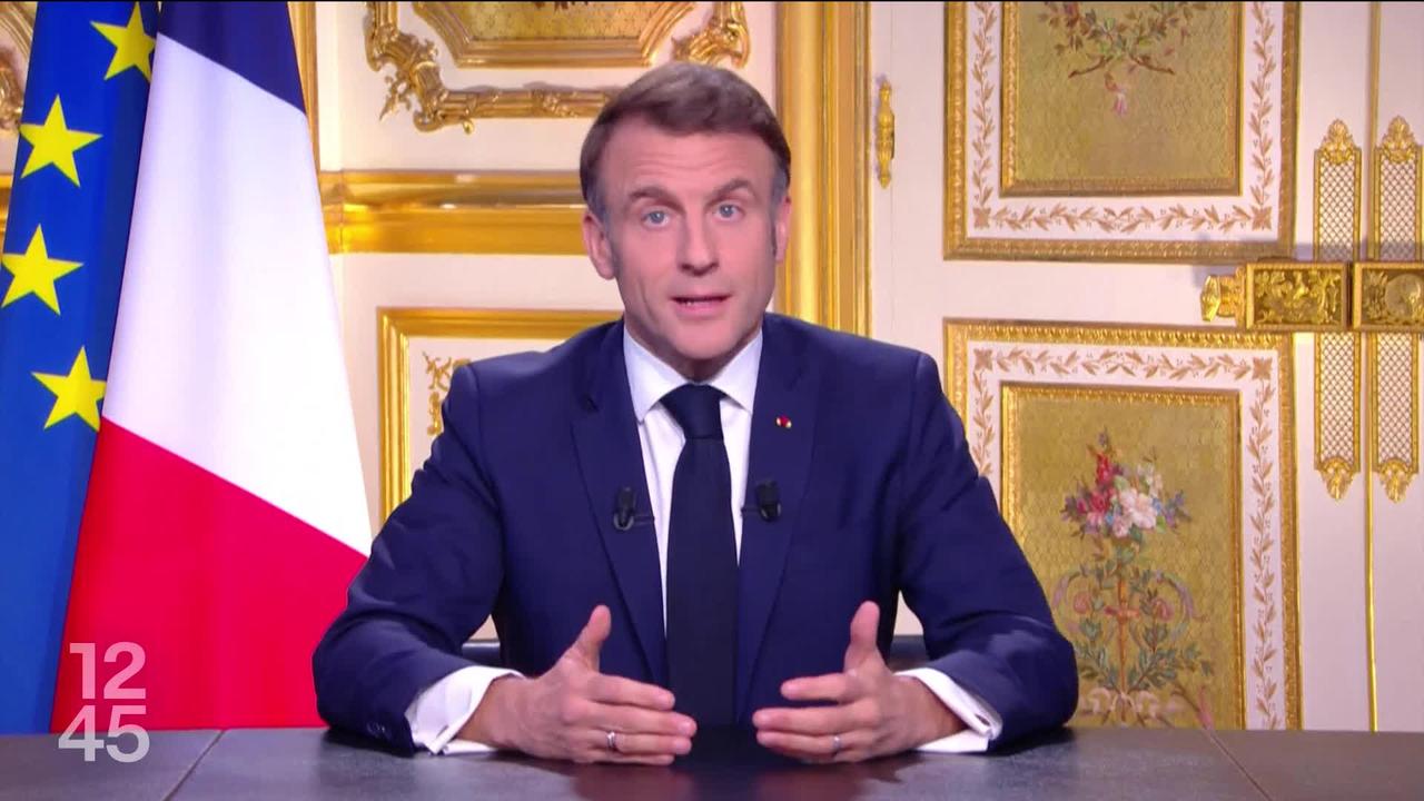 Après la chute du gouvernement français, Emmanuel Macron refuse de démissionner et annonce un gouvernement d'intérêt général