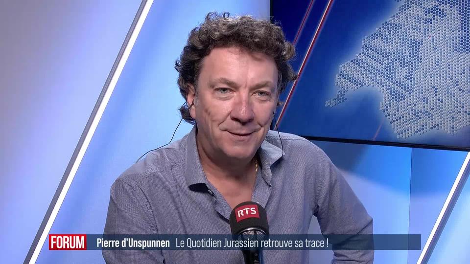 Le Quotidien Jurassien a retrouvé la trace de la Pierre d’Unspunnen: interview de Rémy Chételat