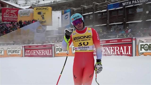 Val Gardena (ITA), Super-G messieurs: Alexis Monney (SUI) hors du top-15