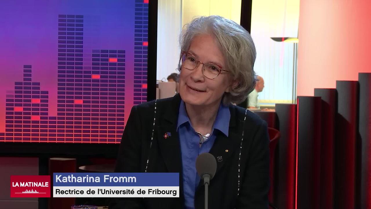 L'invitée de La Matinale (vidéo) - Katharina Fromm, nouvelle rectrice de l’Université de Fribourg
