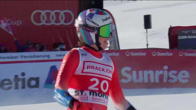 St. Moritz (SUI), Super-G dames: la Suissesse Michelle Gisin en 15e position