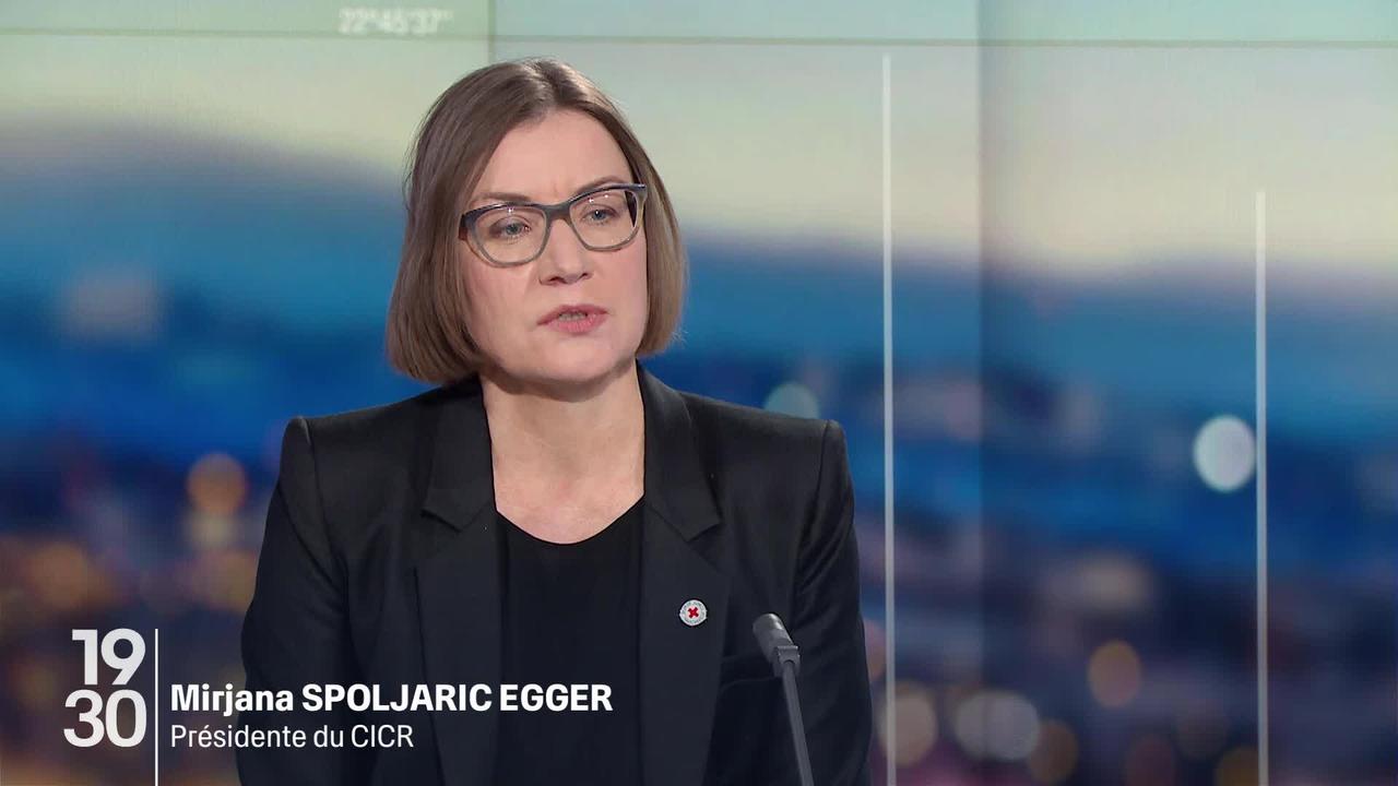 L’interview de Mirjana Spoljaric Egger, présidente du Comité international de la Croix-Rouge, sur la catastrophe humanitaire en cours à Gaza
