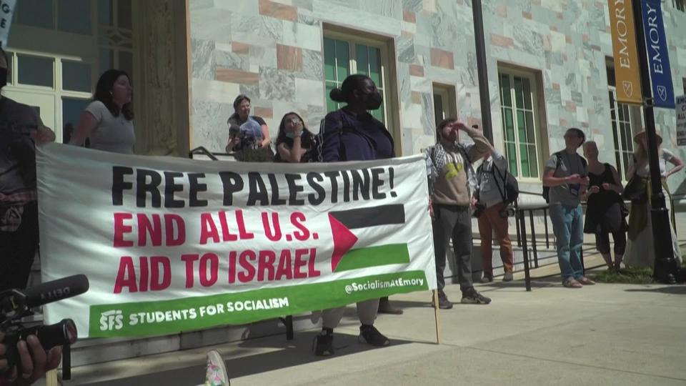 Le mouvement d'étudiants pro-palestiniens se généralise sur les campus américains