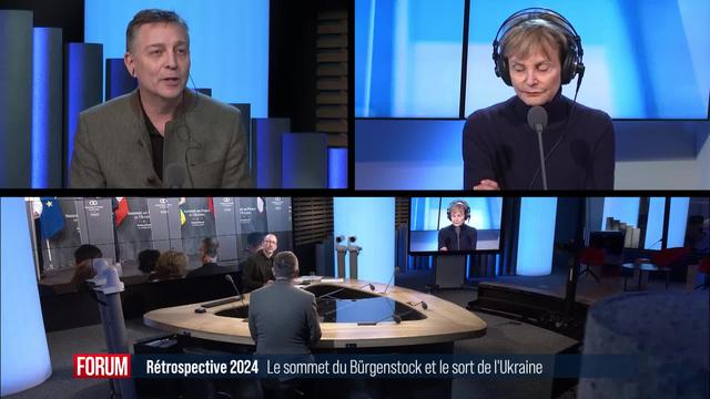 Rétrospective 2024: le sommet du Bürgenstock et le sort de l'Ukraine