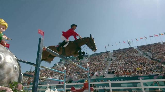 Saut d'obstacle individuel, qualifications: Steve Guerdat (SUI) se qualifie pour la finale