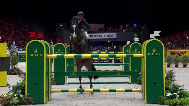 Grand Prix: Steve Guerdat (SUI) s'arrête en plein passage et abandonne