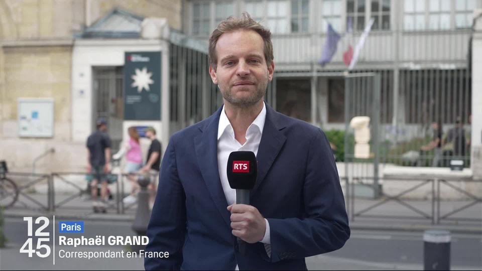 L’analyse de Raphaël Grand, correspondant de la RTS en France, sur les enjeux des élections législatives dans le pays