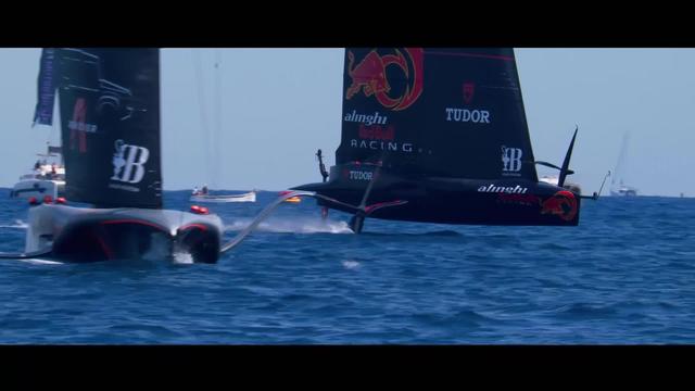 Barcelone (ESP), 1-2 finale Coupe Louis Vuitton, jour 3, régate 6: Alinghi décroche un 2e succès et peut toujours y croire