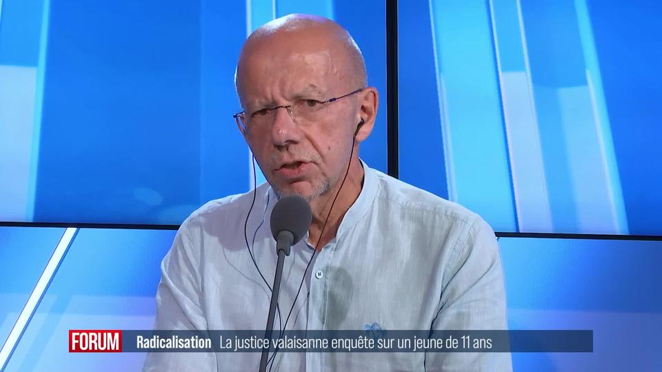 Un jeune de 11 ans soupçonné de radicalisation par la justice valaisanne: interview de Panteleimon Giannakopoulos