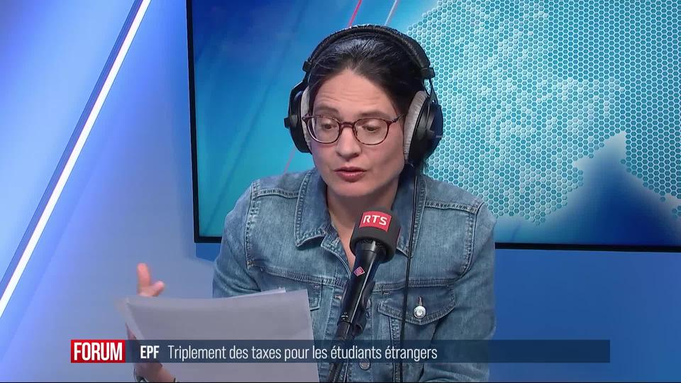 Le Conseil national décide de tripler les taxes pour les étudiants étrangers des EPF