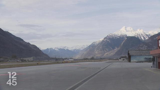 Le canton du Valais veut injecter 15 millions de francs de fonds publics pour tripler la fréquentation de l’aéroport de Sion