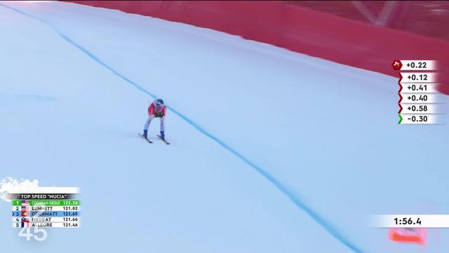 Ski : Marco Odermatt est en tête de la descente de Val Gardena en Italie. Franjo Von Allmen est lui deuxième