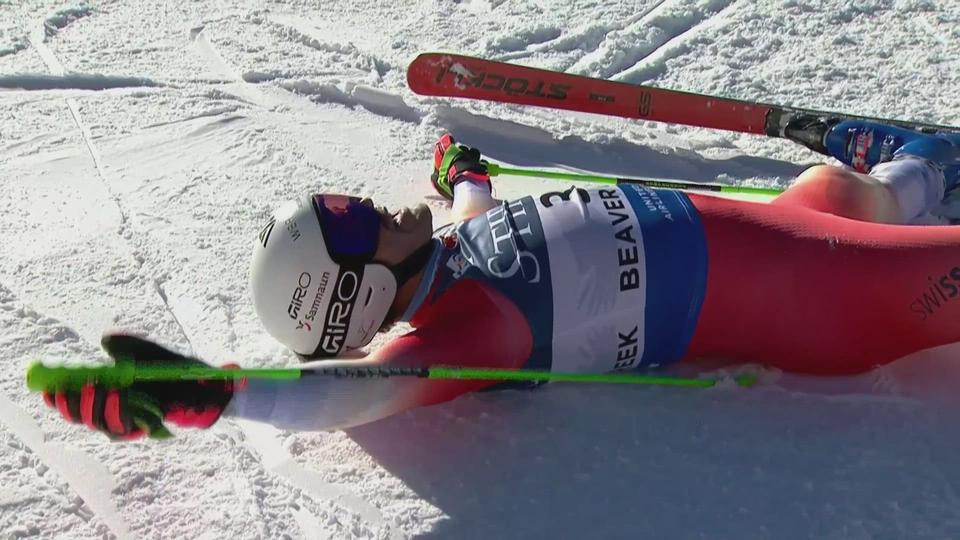 Beaver Creek (USA), géant messieurs, 2e manche: les larmes de Lucas Braathen