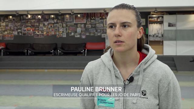 Cet été, l'escrimeuse neuchâteloise Pauline Brunner ira aux Jeux olympiques