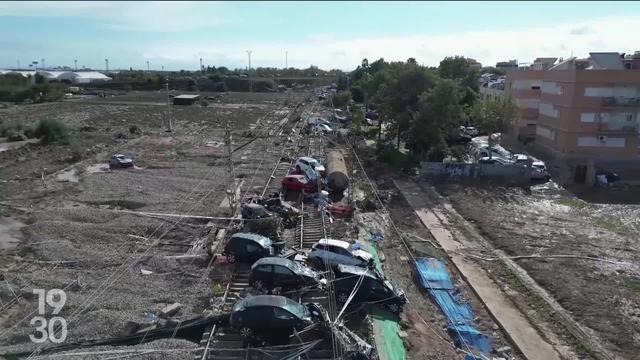 Six jours après les inondations catastrophiques, Valence se pose la question de la reconstruction des infrastructures