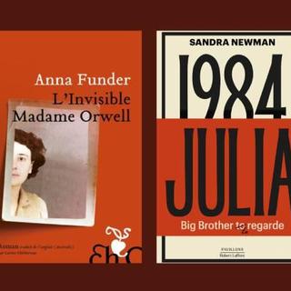 Couvertures des livres "L'invisible Madame Orwell" et "Julia" [dr - dr]