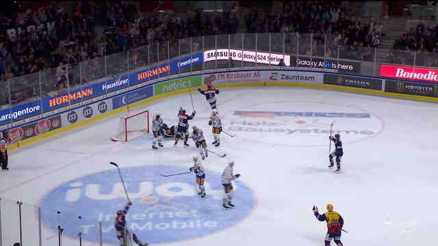 Hockey sur glace, National League: Zurich confirme sa première place au classement en dominant Zoug (5-4)