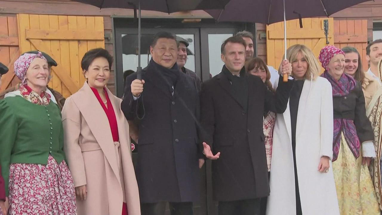 Emmanuel Macron et Xi Jinping étaient au col du Tourmalet ce mardi pour une escapade