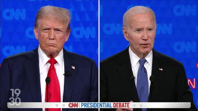 Le président Joe Biden rate son premier débat face à Donald Trump en vue de la présidentielle de novembre