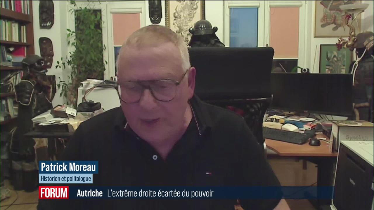 L’extrême-droite écartée du pouvoir par une coalition en Autriche: interview de Patrick Moreau (vidéo)