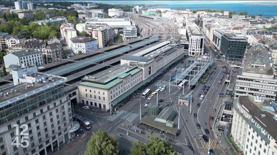 Une gare souterraine pour augmenter les capacités ferroviaires devrait voir le jour d'ici 2038 sous la voie 4 à Genève Cornavin