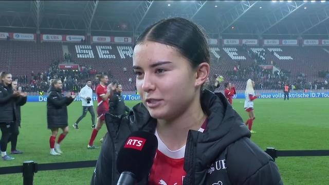 Suisse - France (2-1): Naomi Luyet revient sur son exploit