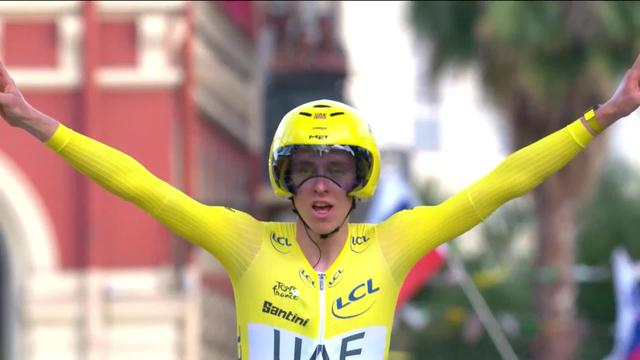 Étape 21, Monaco - Nice (CLM): Tadej Pogačar (SLO) écrase la concurrence et remporte le Tour de France