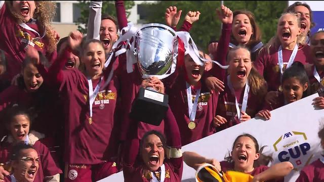 Football, finale Coupe de Suisse dames, Young Boys Frauen – Servette Chênois (2-3): les Genevoises conservent le titre