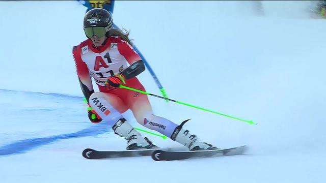 Semmering (AUT), géant dames, 1re manche: Camille Rast (SUI) en difficulté sur ce tracé