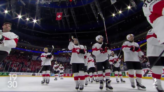 Hockey sur glace: festival offensif de la Suisse contre le Danemark aux Championnats du monde