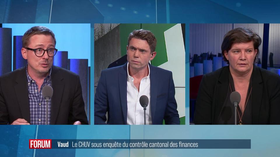 Le CHUV en crise, des problèmes de gouvernance sont cités: débat entre Florence Bettschart-Narbel et Julien Eggenberger (vidéo)