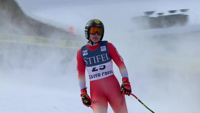 Beaver Creek (USA), Super G dames: Jasmina Suter (SUI) termine à la 25e place