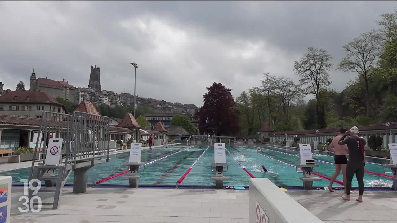 À Fribourg, les Bains de la Motta ont accueilli jeudi les premiers nageurs de la saison