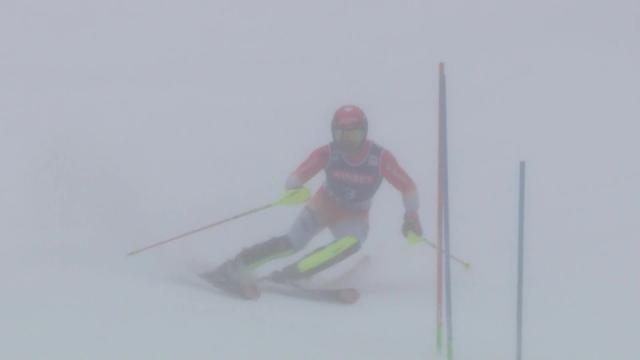 Bansko (BUL), slalom messieurs, 1re manche: Loïc Meillard (SUI) concède plus d'une seconde de retard