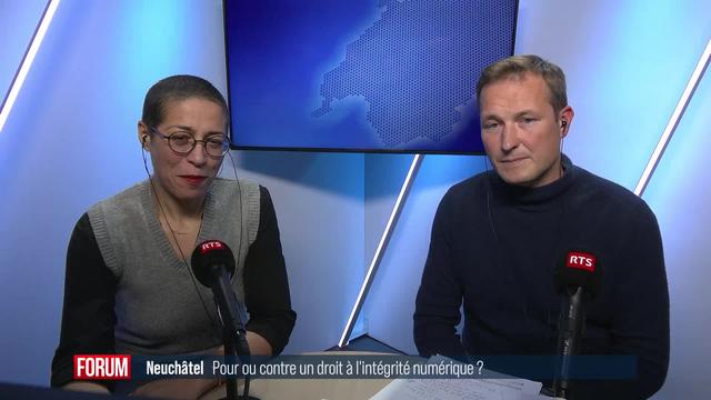 Neuchâtel: pour ou contre un droit à l’intégrité numérique? Débat entre Anne Bramaud du Boucheron et Alexandre Brodard