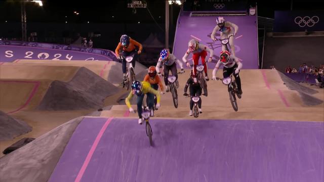 BMX racing, finale dames: la Vaudoise Zoé Claessens remporte la médaille de bronze!