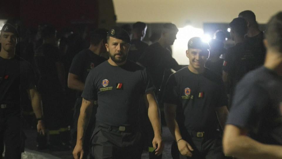 Des sapeurs-pompiers français envoyés en Grèce pour lutter contre les incendies