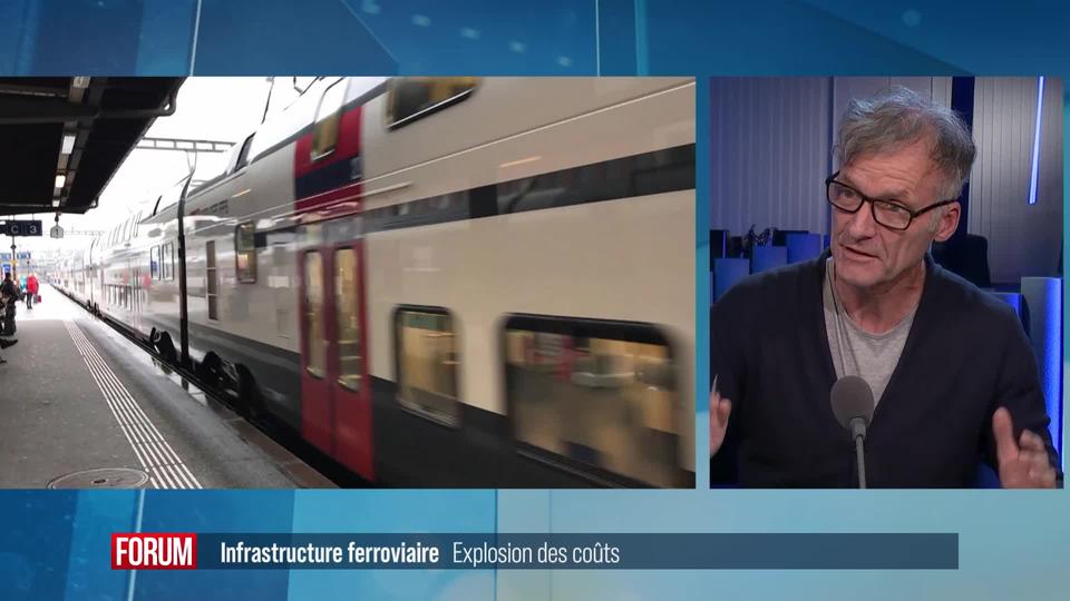 Les coûts de financement des infrastructures ferroviaires explosent (vidéo)